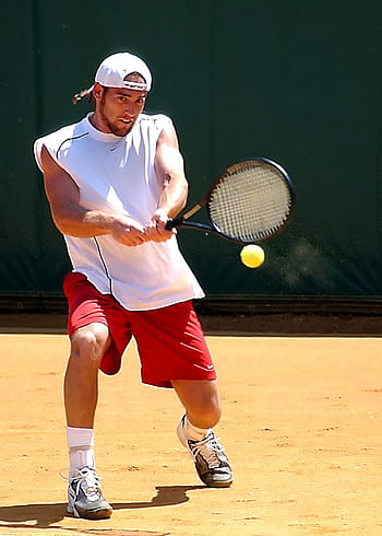 muž, hospodářství, tenisová raketa, tenis, tenista, tenisový míček, hra, sportovec, zápas, sport, hráč