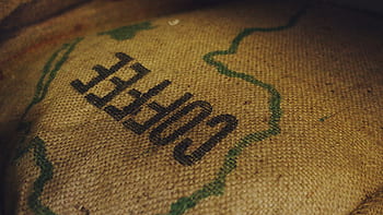 burlap sack, bag, coffee