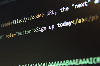 computer, monitor, showing, text editor screengrab, code, website, html, web, development, technology, design