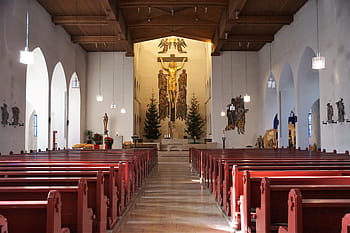 Cattedrale, Chiesa, Tuttlingen, religione, Germania, santo, banca, finestra, Gesù, Natale, banda