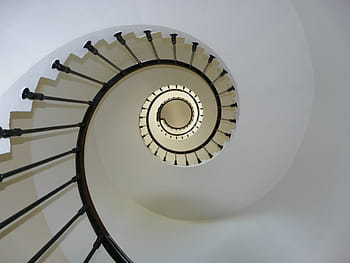 curved black stairs, staircase, snail, lighthouse, spiral, architecture, curve, circle, steps, spiral Staircase, design