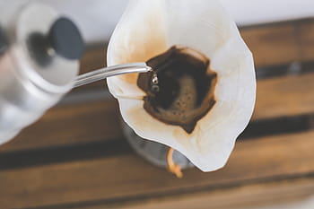 vaření kávy, pivovarnictví, káva, chemex, vařit, kavárna, kávový bar, filtr, filtrovaná káva, konvice, voda