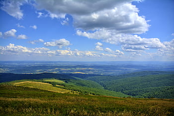 bieszczady, tarnica, beech berdo, mountains, the silence, poland, sky, landscape, nature, top view, holiday