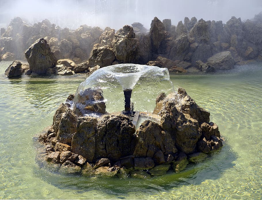 fountain, water, city, park, vienna, austria, squirt