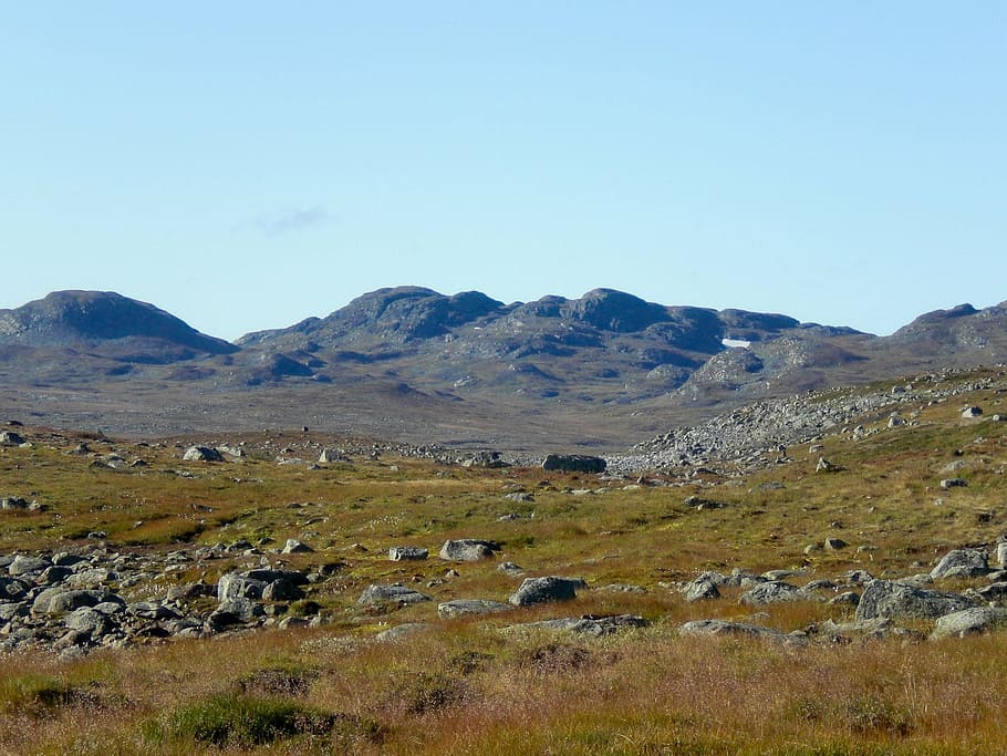 Norsko, hardangervidda, Skandinávie, krajina, Příroda, trekking, pustina, kameny