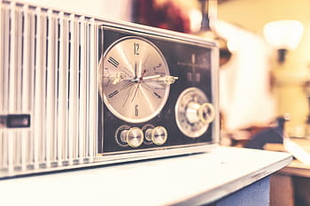 tæt, Foto, transistorradio, tæt på, objekter, doven, radio, musik, retro, årgang, gammeldags