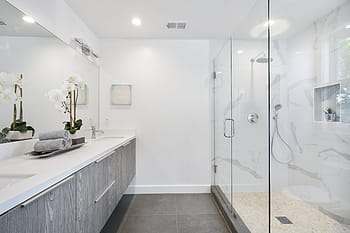 bagno, rubinetto, lavaggio, guardaroba, dentro, camera, in casa, doccia, lusso, Casa, mobilia