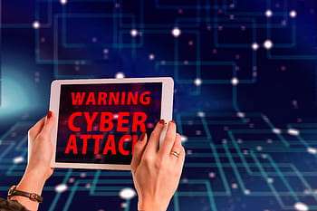 silver ipad, displaying, warning cyber attack, cyber, attack, encryption, smartphone, mobile phone, finger, touch, null