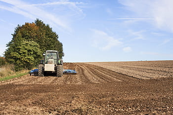 trattore agricolo, aratura, suolo, arabile, agricoltura, agricolo, foto agro, Agrartechnik, economia agricola, coltivazione, allentarsi