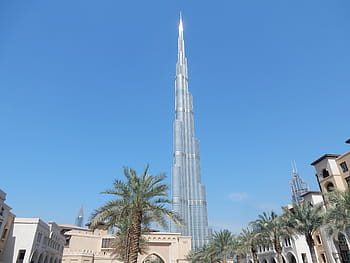burj khalifa, Dubaj, emiráty, architektura, nejvyšší budova světa, mrakodrap, slavné místo, Spojené arabské emiráty