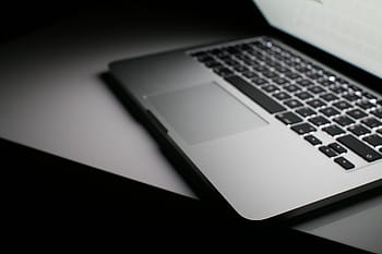 novo, MacBook, Canto, Novo MacBook, detalhes, noite, profissional, computador portátil, computador, tecnologia, computador Teclado