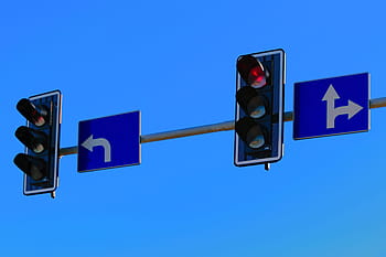 traffic lights illustration, high beam, traffic control, red light, highway, way, warning, cars, bypass of the city, lane, car