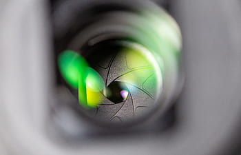 Fotoaparát, objektiv, technologie, zařízení, zblízka, makro, textur, soustředit se, duhovka, sklenka, fotografie