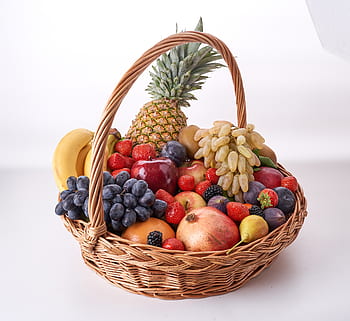 basket, fruits, fresh, healthy, fruit, ripe