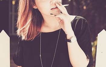 girl, woman, smoking, cigarette, people, lifestyle