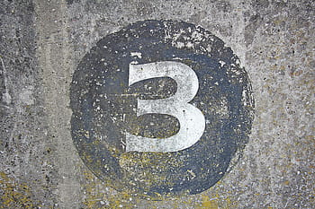 bílý, Černá, číslo 3, číslo, číslice, tři, 3, textura, tři, 3, Pozadí, nikdo