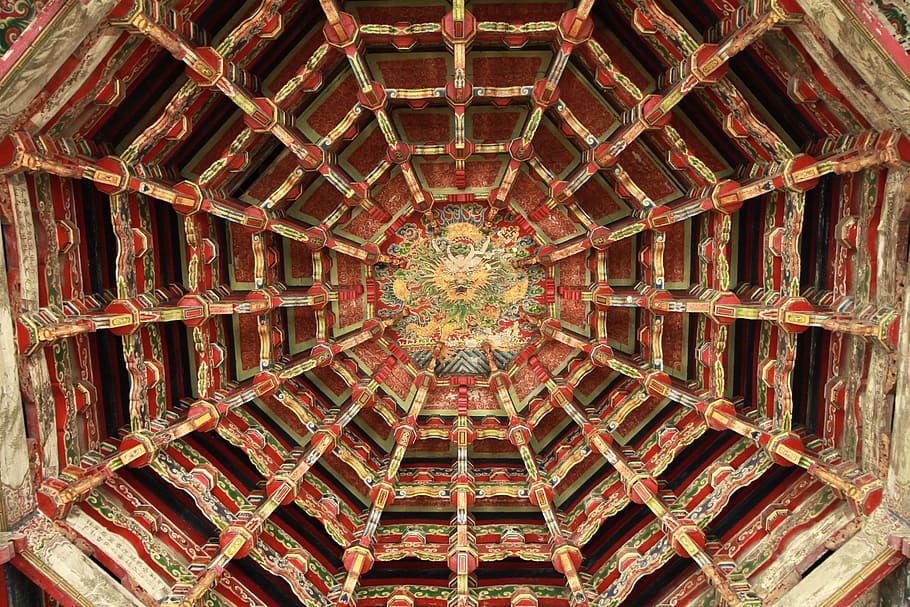 keson, 廟 -woo, drby, architektura, kultur, starý
