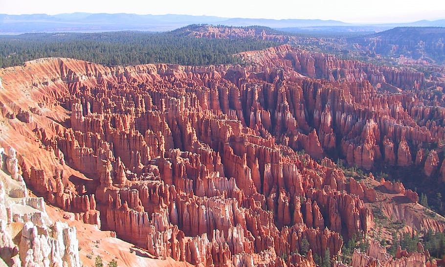 amfiteátr, eroze, Příroda, geologie, krajina, formace, scénický, utah, vrchol, usa, kaňon
