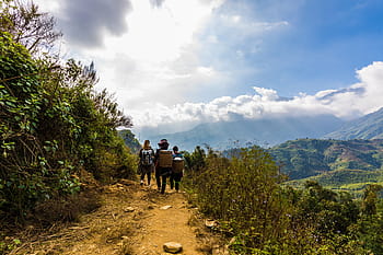 Vietnam, sapa, severní vietnam, severní, Asie, Asie cestování, silnice, člověk, město, trh, cestovní ruch