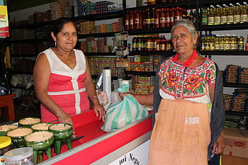 chatino, ženy, oaxaca, šátek, tradice, domorodých, Mexiko, chudoba, mexická, indický, řemesla