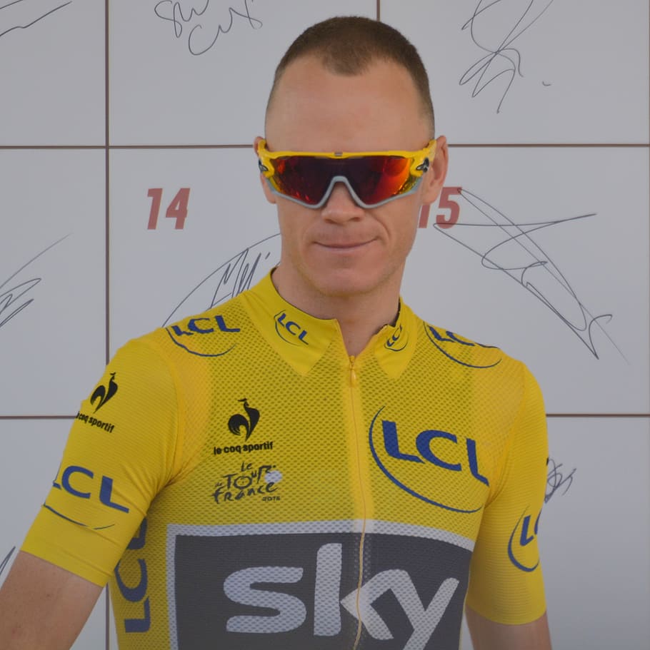 chris froome, champion, yellow jersey, celebrity, cyclist, professional road bicycle racer, man, people, winner
