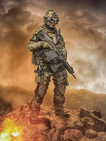 soldier, gun, army, military, war, rifle, camouflage, protection, battle, forces, sniperscience fiction