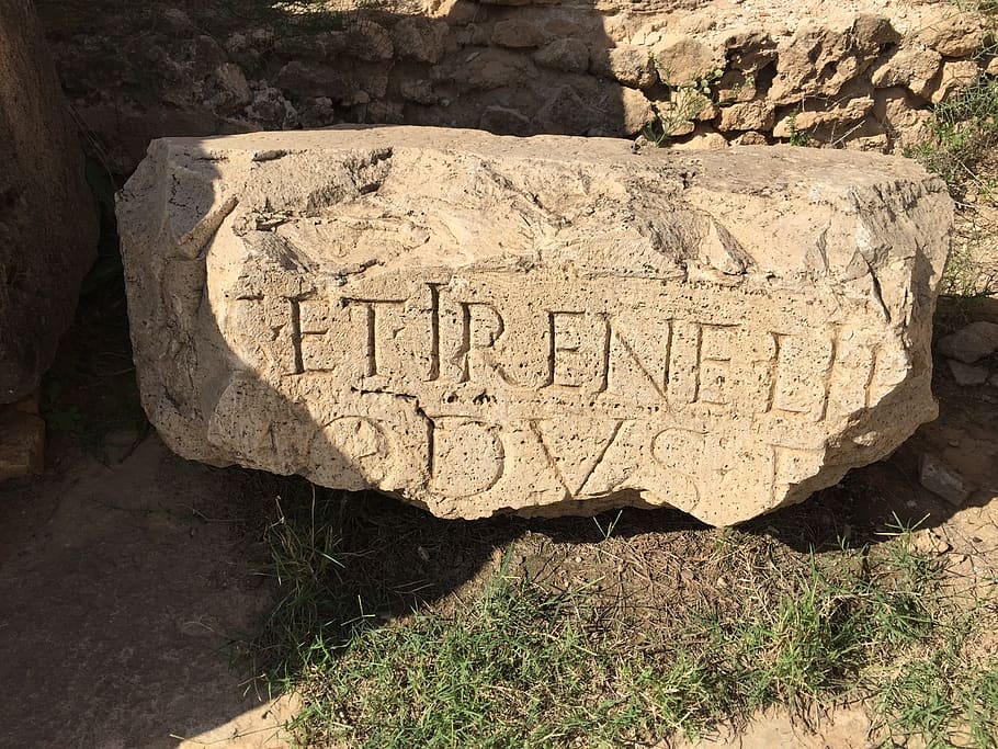 kámen, starověké, archeologie, Skála, Příroda, leptis magna, Libye, alkumy, cestovat, starý, zeď
