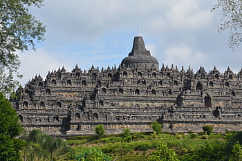 Indonesië, Java, tempel, Boeddha, borobudur