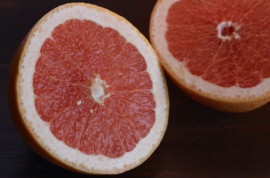 grapefruit, ovoce, sladký, jídlo, strava, čerstvý, organický, jíst, zdraví, vitamín, drsný