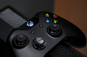 black, xbox, one, controller, video games, play, fun, computer, technology, joystick, console