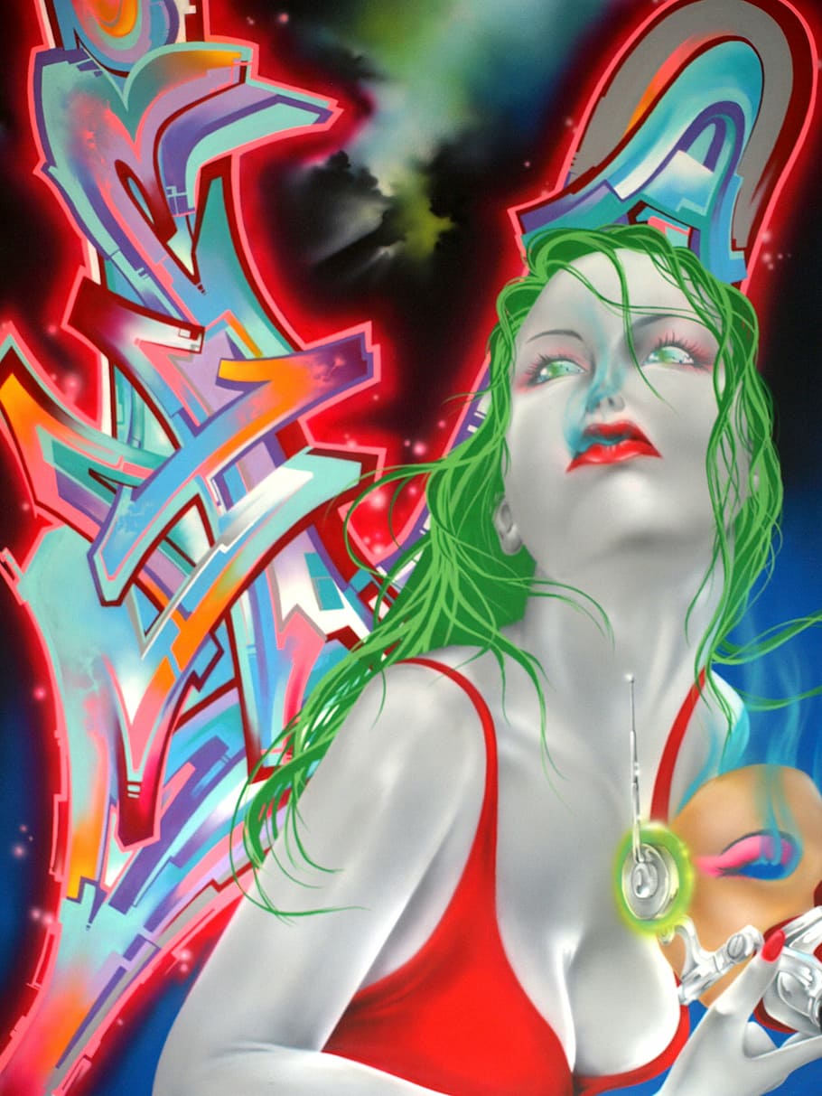 street art, graffiti, urban, funky, underground, artwork, art basel, colorful, rap, contemporary, miami