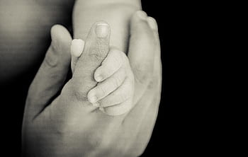 baby, newborn, child, parenting, parent, father, dad, hands, tenderness