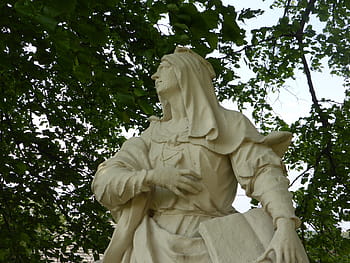 socha, úleva, sochařství, postava, kámen, kamenná socha, žena, Ježíš, madona, dítě, křesťanství