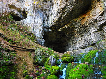 elsach, ποτάμι, falkensteiner σπηλιά, baden württemberg, σλαβικό λευκό, σοβαρό τραπέζι, κακό urach, σπηλιά νερού, καρστ, ενεργό σπήλαιο νερού, φαράγγι