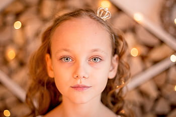 dívčí blond vlasy, dívka, málo, dítě, roztomilý, šťastný, usměj se, Krásná, lidé, osoba, krása