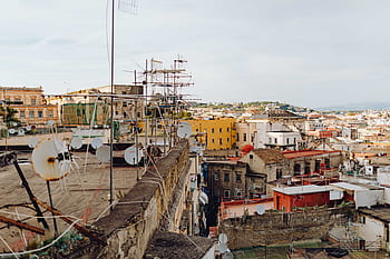 Italia, Eropa, kota, perjalanan, Napoli
