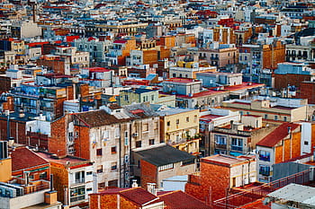 aerial, photography, buildings, town, building, urban, architecture, apartment, cityscape, europe, urban Scene
