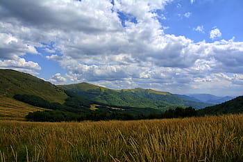 bieszczady, tarnica, beech berdo, mountains, the silence, poland, sky, landscape, nature, top view, holiday