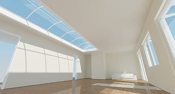 brown, wooden, flooring, white, wall paint, white wall, paint, lichtraum, visualization, architecture, live