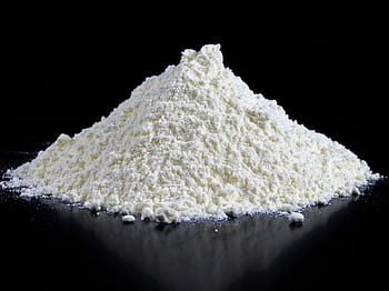 pile, white, powder, flour, cereals, food, nutrition, bread, bake, cook, kitchen