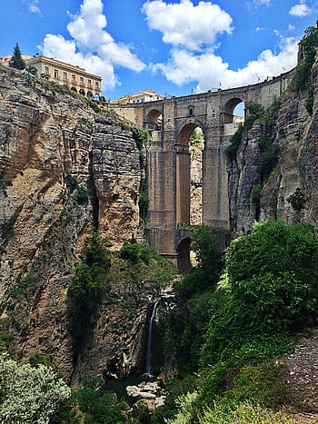ronda, Ισπανία, Ευρώπη, αρχιτεκτονική, γέφυρα, ανδαλουσία