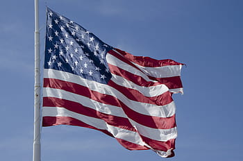 vlajka usa, vlajka, mávání, americký, usa, americká vlajka mávání, vítr