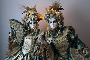 mask, costume, carnival, masquerade, venice, fantasy