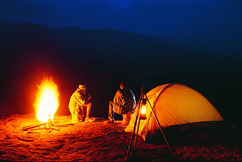kerala, kempování, oheň, Studený, turistika, tábor, krb, stan, venkovní, plamen, dobrodružství