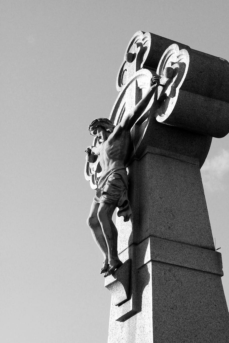 statue, christ, jesus christ, sculpture, calvary