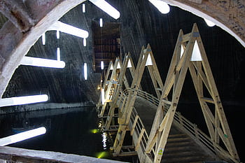 suolakaivos, suola, Kaivos, maanalainen, Turda, Transylvania, Romania