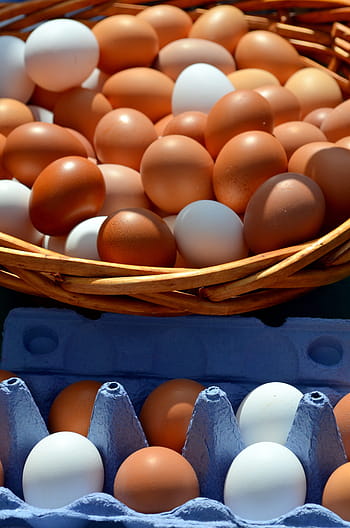 egg, hen's egg, egg box, close, basket cosy, egg carton, brown egg, raw egg, brown eggs, food, egg packaging