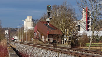 railroad mishap, buffer stop, kohlezug, pivoting cement kg, mergelstetten, brenz railway, kbs 757, train, railway