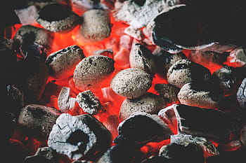 uhlí na bbq, uhlí, bbq, jídlo pití, grilování, vaření, oheň, jídlo, gril, maso, Červené