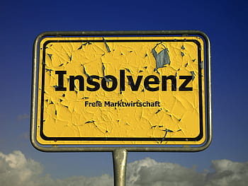 เลือก, มุ่งเน้นการถ่ายภาพ, ป้าย insolvenz, การล้มละลาย, การสูญเสีย, หน้าอก, ธุรกิจ, บริษัท, เศรษฐกิจ, ปัญหาที่เกิดขึ้น, ผลกำไร